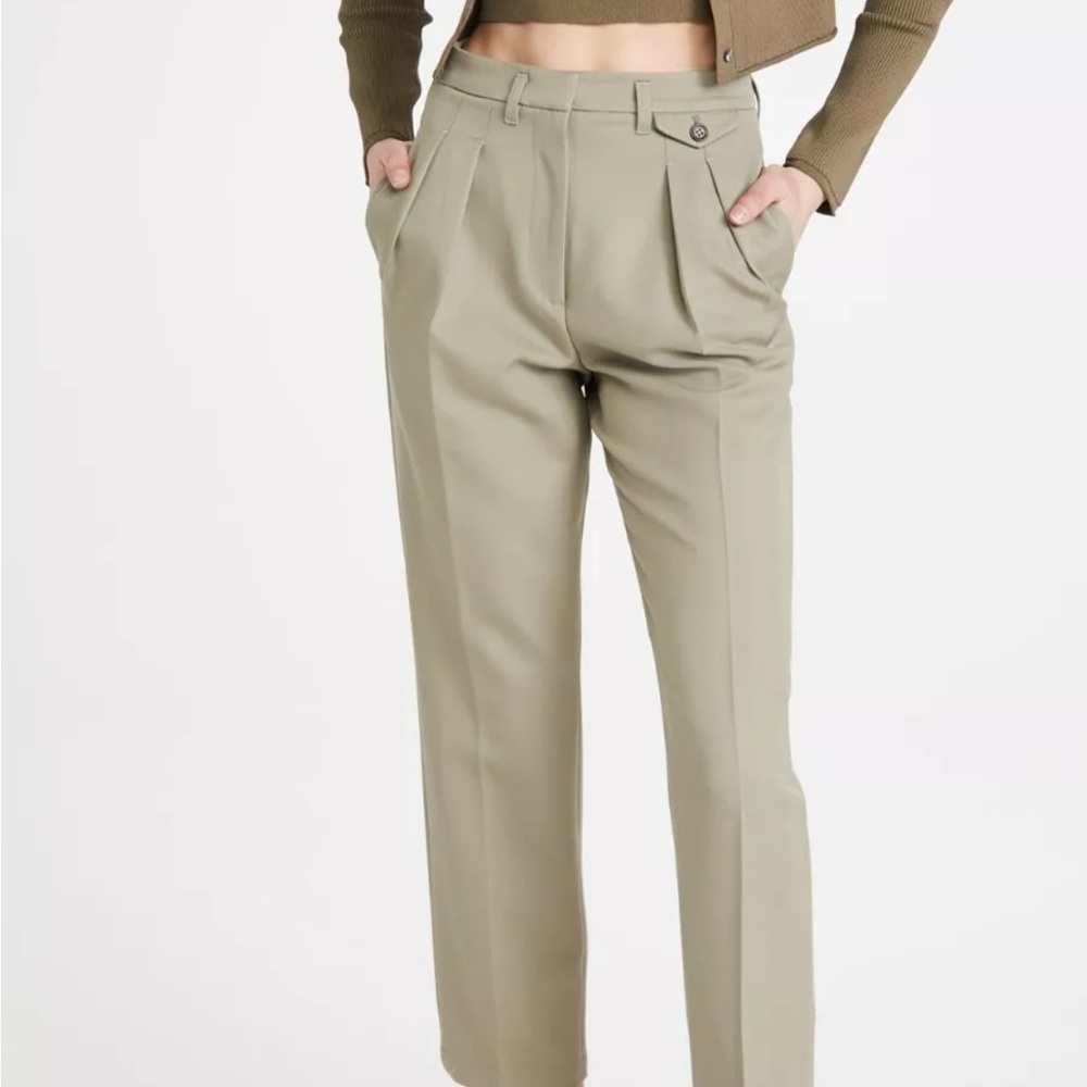 Anine Bing Mycah Classic Women's Trousers Wool Size 32 (0-2)
